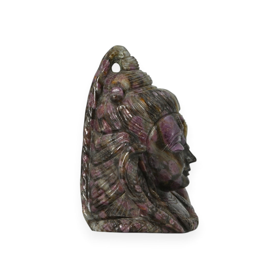Kammererite Shiv Ji Idol 6850cts – Rare Spiritual Statue for Protection & Balance