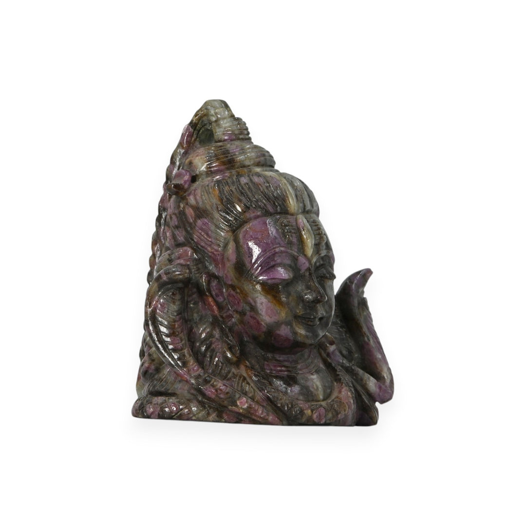Kammererite Shiv Ji Idol 6850cts – Rare Spiritual Statue for Protection & Balance