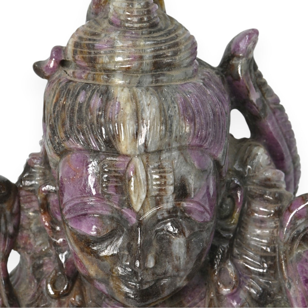 Kammererite Shiv Ji Idol 6850cts – Rare Spiritual Statue for Protection & Balance