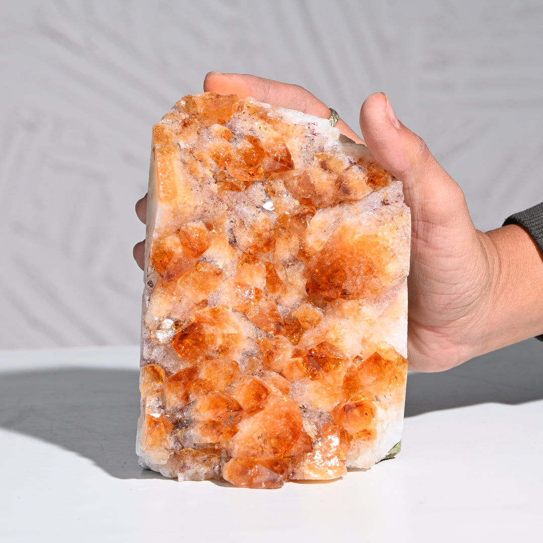 Citrine Cluster 1360g – Healing Crystal for Wealth & Home Energy