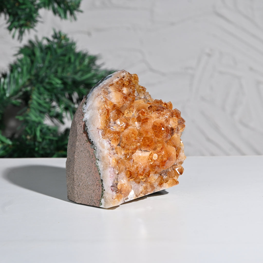 Citrine Crystal Cluster 1014g – Energy Stone for Abundance & Balance