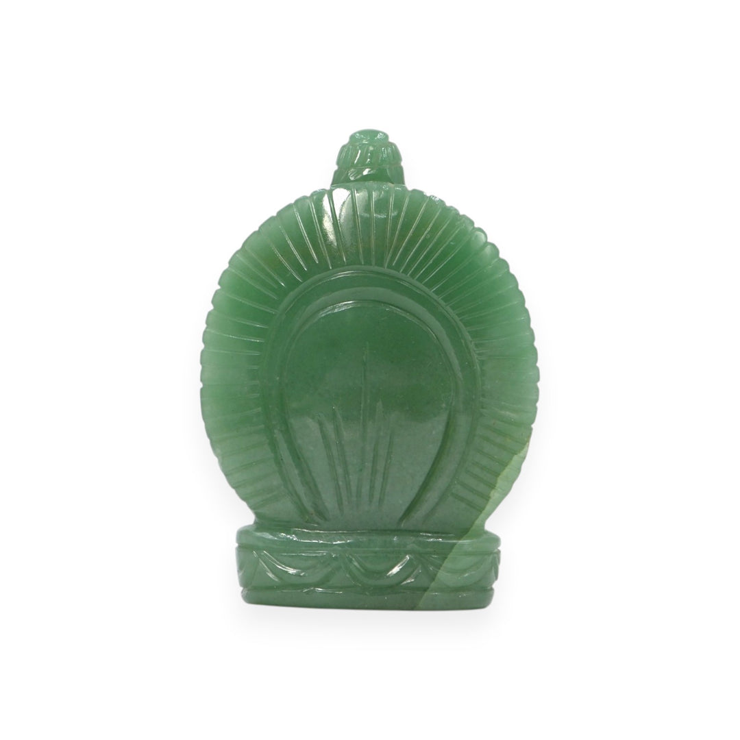 Green Aventurine Buddha Statue 2471cts – Spiritual Idol for Wealth & Positive Energy