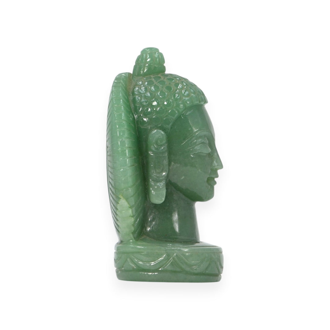 Green Aventurine Buddha Statue 2471cts – Spiritual Idol for Wealth & Positive Energy