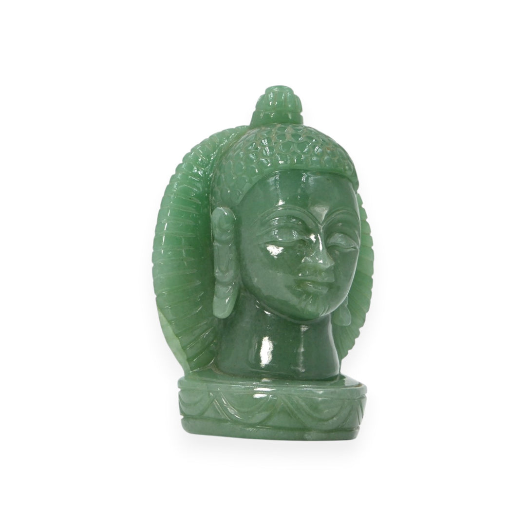 Green Aventurine Buddha Statue 2471cts – Spiritual Idol for Wealth & Positive Energy