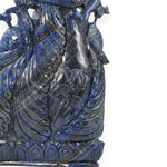 Load image into Gallery viewer, Sodalite Krishna Ji Idol 6018g – Large Spiritual Statue for Temple &amp; Devotion