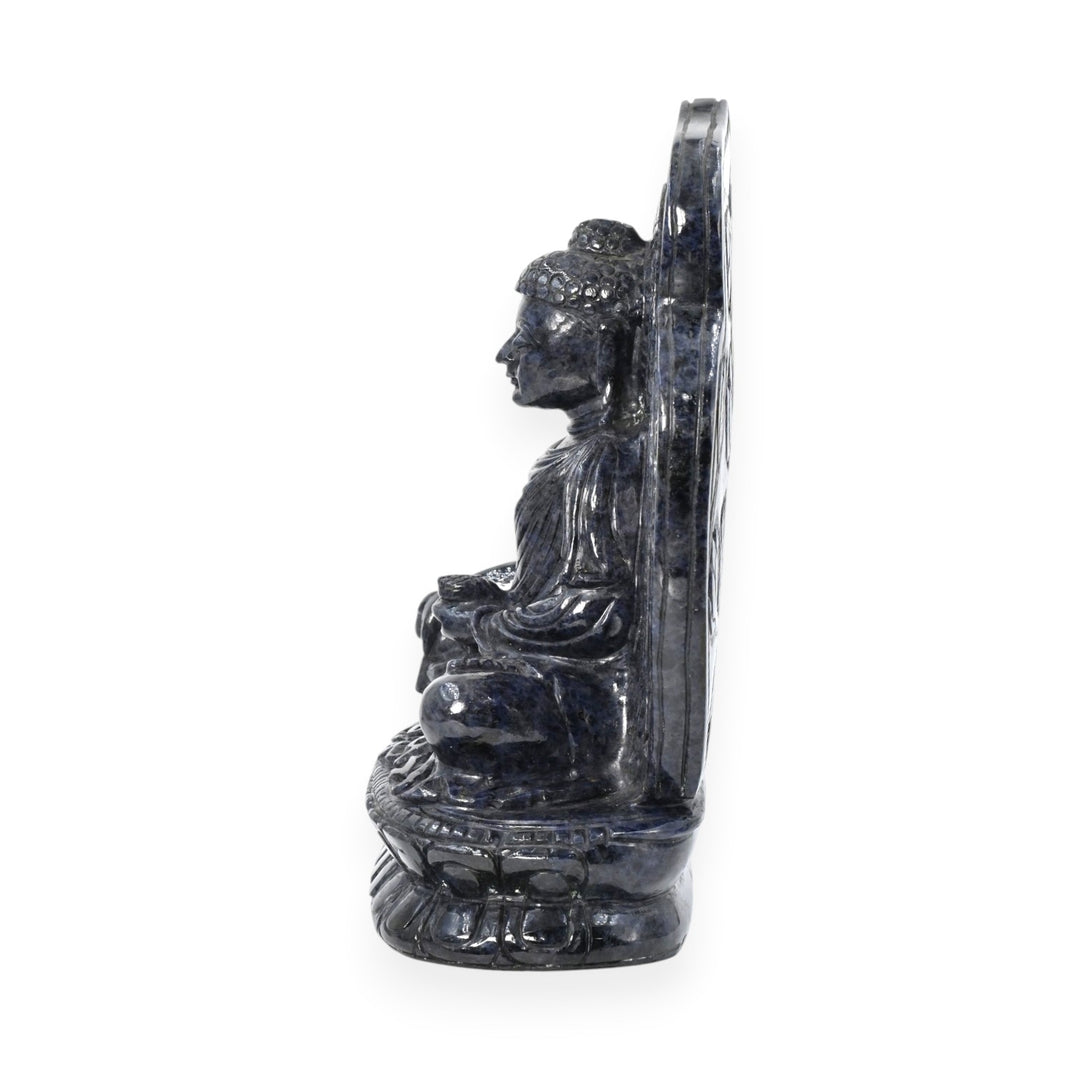 Iolite Buddha Idol 2844g – Premium Meditation Statue for Calm & Balance