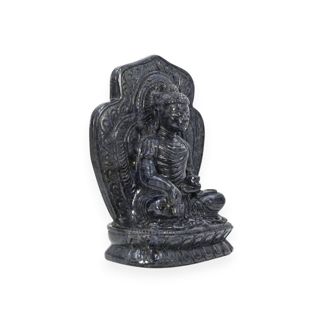 Iolite Buddha Idol 2844g – Premium Meditation Statue for Calm & Balance