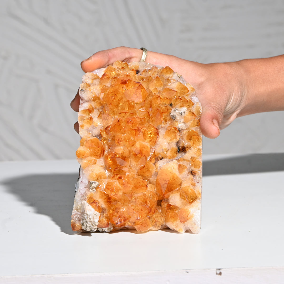 Natural Citrine Cluster 1453g – Healing Crystal for Prosperity & Positivity