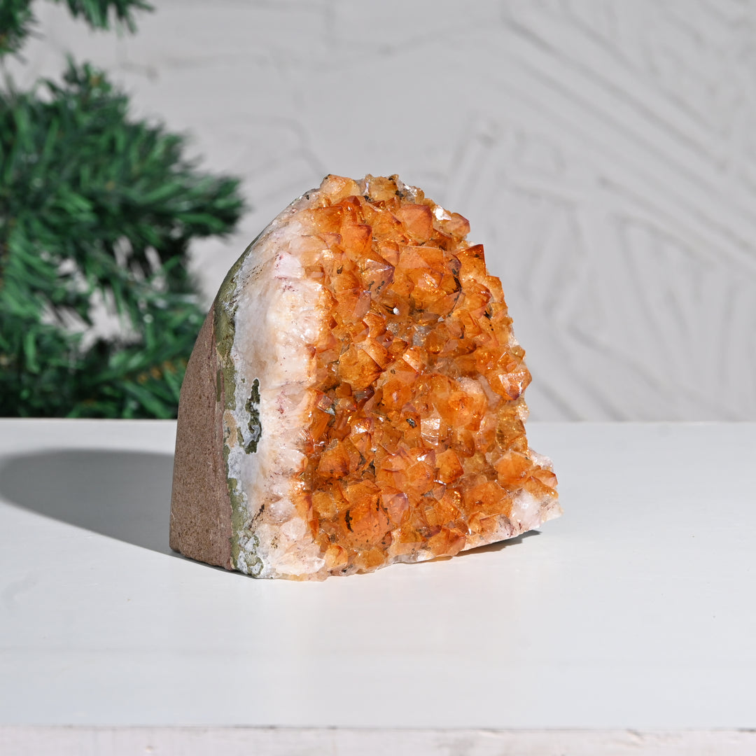 Citrine Stone 1260g – Wealth Crystal for Energy Alignment & Home Decor