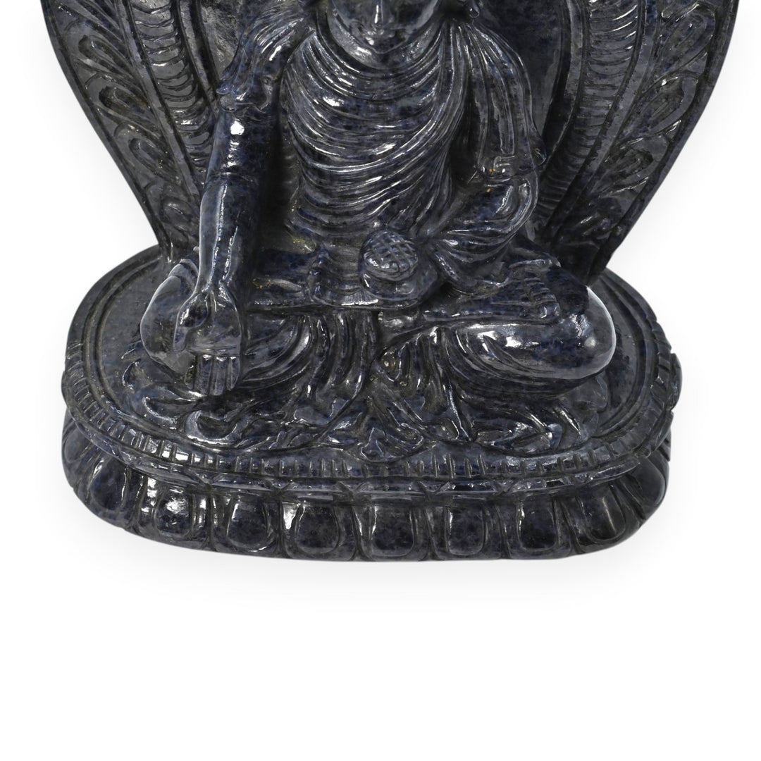 Iolite Buddha Idol 2844g – Premium Meditation Statue for Calm & Balance