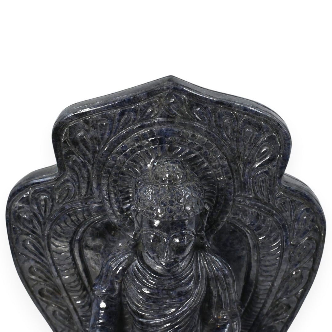 Iolite Buddha Idol 2844g – Premium Meditation Statue for Calm & Balance