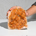 Load image into Gallery viewer, Citrine Stone 1260g – Wealth Crystal for Energy Alignment &amp; Home Decor