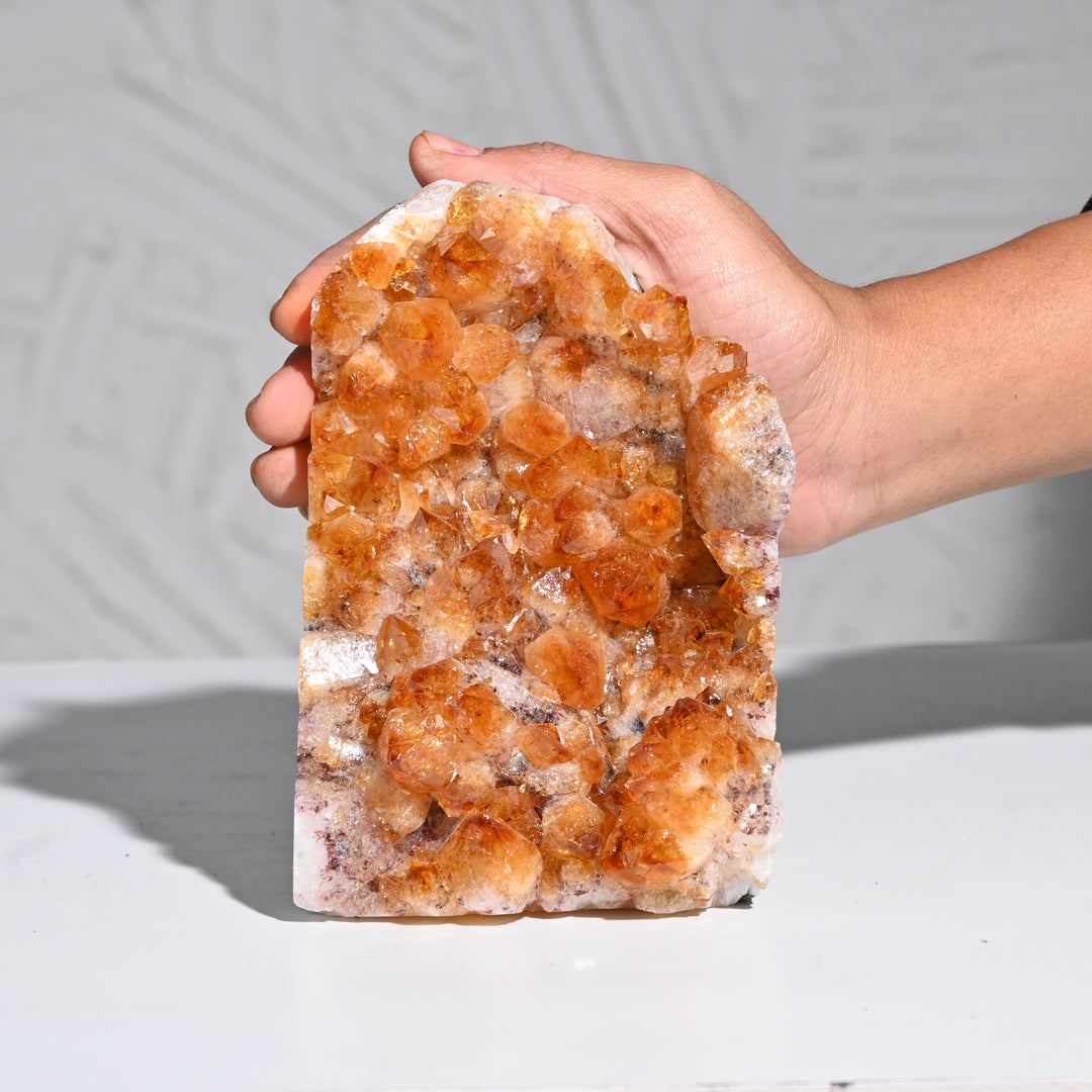 Natural Citrine Cluster 1120g – Healing Crystal for Balance & Positive Vibes