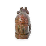 Load image into Gallery viewer, Ruby Kyanite Nandi Ji Carving 1472g – Sacred Bull Statue for Spiritual Energy