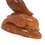 Load image into Gallery viewer, Orange Aventurine Parrot Pair 650g – Hand Carved Bird Statue for Love &amp; Harmony