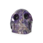 Load image into Gallery viewer, Amethyst Skull 585.5g – Large Crystal Skull for Décor &amp; Spiritual Use