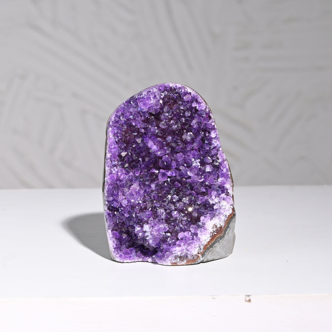 Natural Amethyst Geode 967g - Raw Crystal for Healing