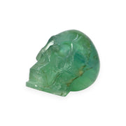 Green Fluorite Skull 209g