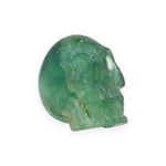 Load image into Gallery viewer, Green Fluorite Skull 209g – Decorative Crystal Skull for Focus &amp; Clarity