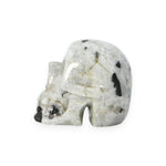 Load image into Gallery viewer, Rainbow Moonstone Skull 76g – Mystic Stone Skull for Intuition &amp; Decor