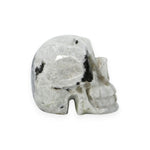 Load image into Gallery viewer, Rainbow Moonstone Skull 76g – Mystic Stone Skull for Intuition &amp; Decor