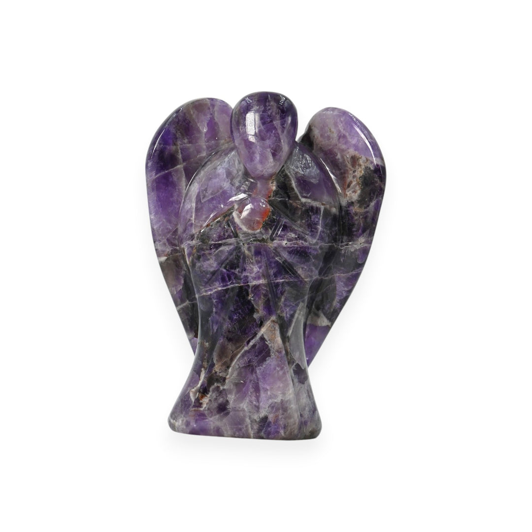 Amethyst Angel Carving 1042g – Spiritual Guardian Statue for Protection & Peace