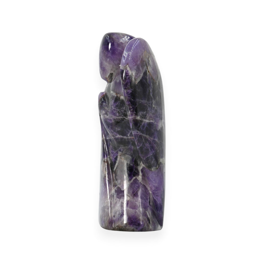 Amethyst Angel Carving 1042g – Spiritual Guardian Statue for Protection & Peace
