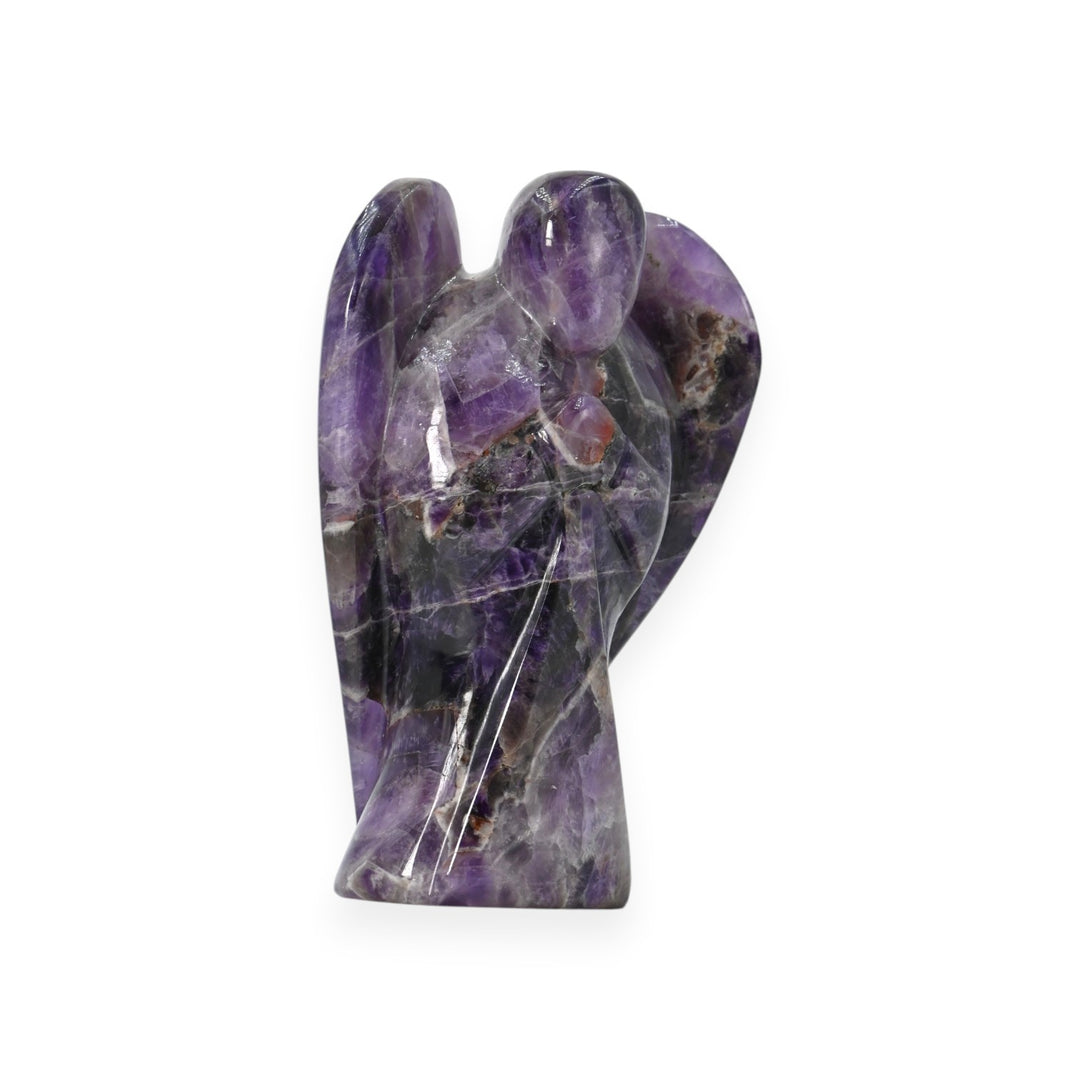 Amethyst Angel Carving 1042g – Spiritual Guardian Statue for Protection & Peace