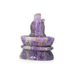 Load image into Gallery viewer, Amethyst Shivling 1565g – Sacred Stone Shivling for Puja &amp; Spiritual Energy