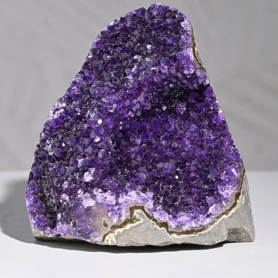 Natural Amethyst Geode 1628g - Raw Crystal for Healing