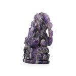 Load image into Gallery viewer, Amethyst Ganesha Idol 2759g – Heavy Spiritual Ganesha Statue for Prosperity
