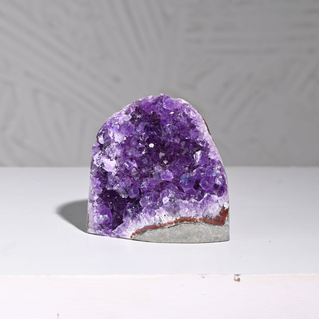 Natural Amethyst Geode 736g - Raw Crystal for Healing