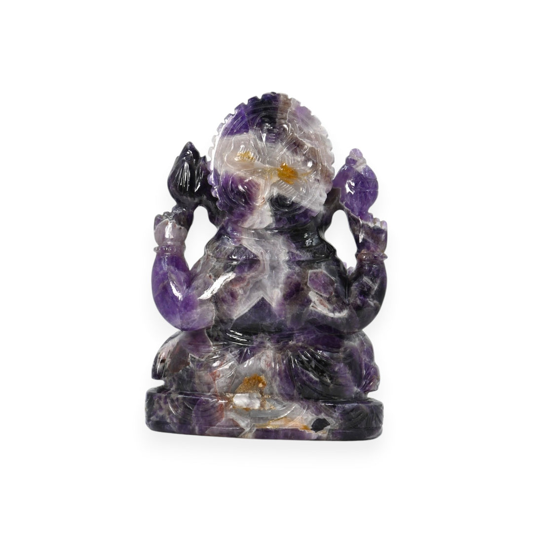 Amethyst Ganesha Idol 2736g – Premium Large Ganpati Murti for Temple & Home
