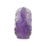 Load image into Gallery viewer, Amethyst Ganesha Idol 391g – Large Amethyst Ganpati Statue for Vastu &amp; Energy