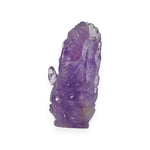 Load image into Gallery viewer, Amethyst Ganesha Idol 391g – Large Amethyst Ganpati Statue for Vastu &amp; Energy