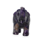 Load image into Gallery viewer, Amethyst Elephant Statue 470g – Hand Carved Elephant for Prosperity &amp; Strength