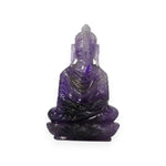 Load image into Gallery viewer, Amethyst Buddha Idol 243g – Large Meditation Statue for Home Décor
