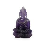 Load image into Gallery viewer, Amethyst Buddha Idol 243g – Large Meditation Statue for Home Décor