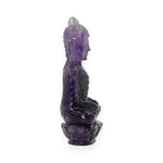 Load image into Gallery viewer, Amethyst Buddha Idol 243g – Large Meditation Statue for Home Décor