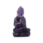 Load image into Gallery viewer, Amethyst Buddha Idol 137g – Spiritual Decor Statue for Peaceful Energy