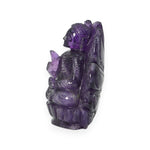 Load image into Gallery viewer, Amethyst Buddha Idol 133.5g – Meditation Statue for Calm &amp; Balance