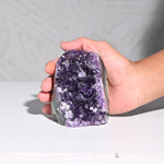 Load image into Gallery viewer, Natural Amethyst Geode 454g - Raw Crystal for Healing