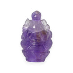 Load image into Gallery viewer, Amethyst Ganesha Idol 146g – Premium Ganpati Murti for Home Décor &amp; Blessings