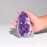 Load image into Gallery viewer, Natural Amethyst Geode 550g - Raw Crystal for Healing