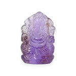 Load image into Gallery viewer, Amethyst Ganesha Statue 108g – Spiritual Idol for Wealth &amp; Success