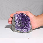 Load image into Gallery viewer, Natural Amethyst Geode 666g - Raw Crystal for Healing