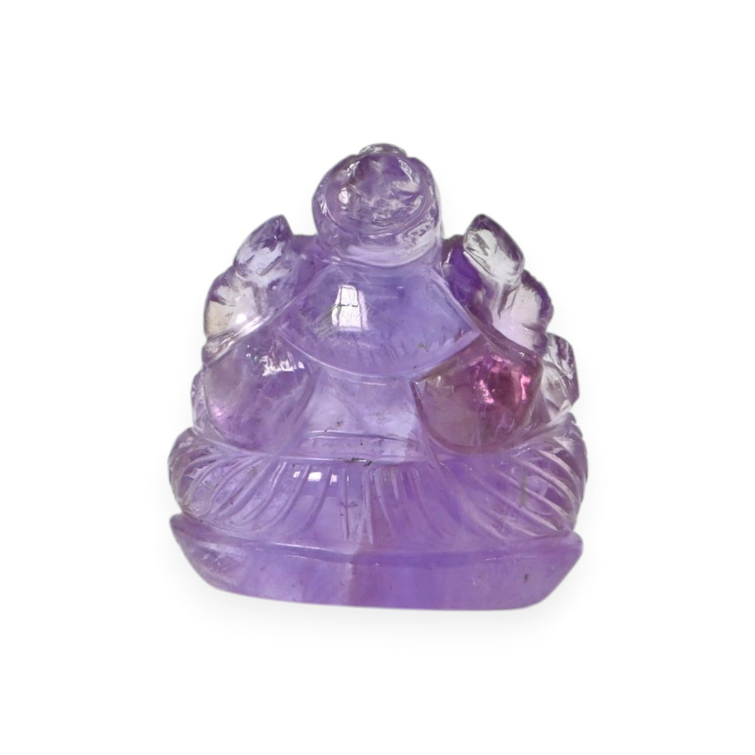 Amethyst Ganesha Idol 106g – Spiritual Ganpati Murti for Home & Vastu