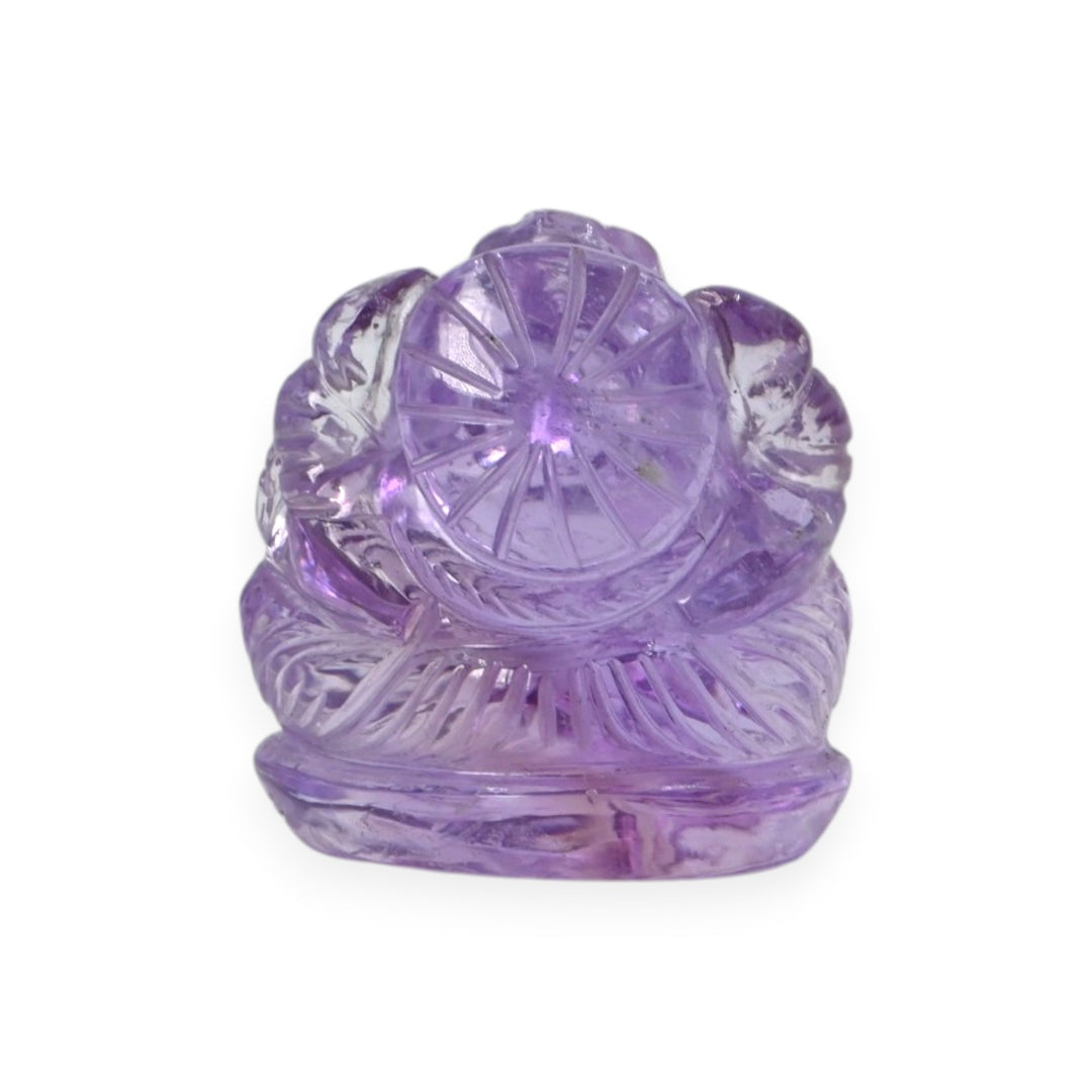 Amethyst Ganesha Murti 74.5cm – Decorative Spiritual Idol for Home & Meditation