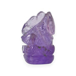 Load image into Gallery viewer, Amethyst Ganesha Statue 80g – Spiritual Stone Idol for Wealth &amp; Positive Energy