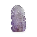 Load image into Gallery viewer, Amethyst Ganesha Idol 65g – Purple Stone Statue for Prosperity &amp; Spiritual Balance